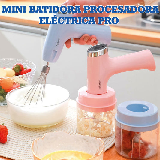 MINI BATIDORA PROCESADORA ELÉCTRICA PRO